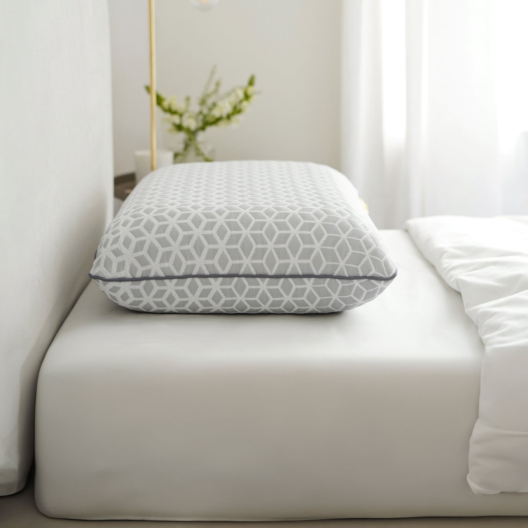 Brightr Eclipse Extra Firm Adjustable Pillow Grey